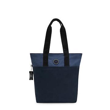 Kipling Hanifa 15" Tote Bag Laptoptassen Blauw | België 1917TC